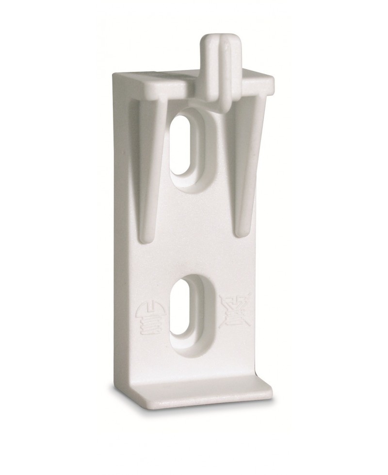 Soporte plástico con uña para radiador - 8