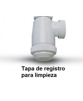 Sifón botella doble para fregadero 1 1/2" 40 mm. - 3