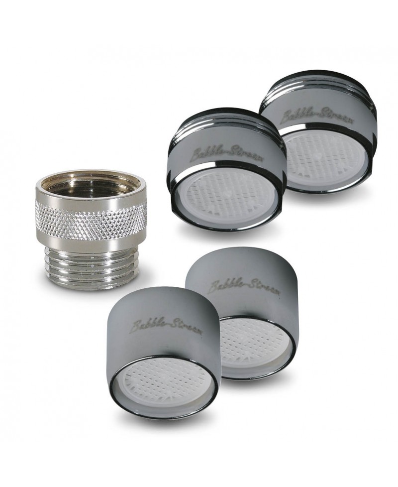Kit 4 economizadores para grifo y manguito economizador para ducha - 1