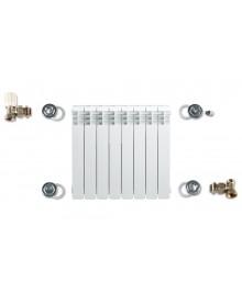 Conjunto radiador roscar izquierda - 1