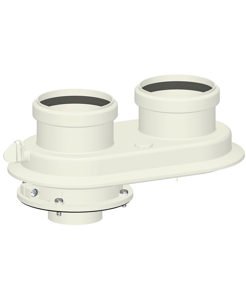 Adaptador para salida de caldera biflujo Ferroli - 1