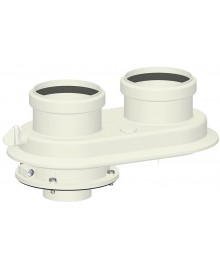Adaptador para salida de caldera biflujo Ferroli - 1