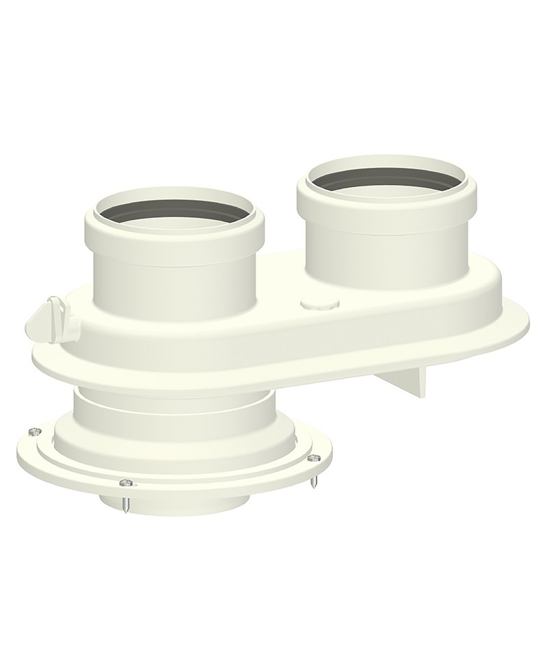 Adaptador para salida de caldera biflujo Saunier Duval - 1