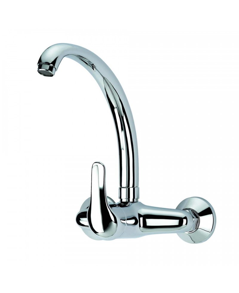 Grifo monomando "space" mural para fregadero - 3