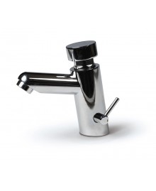 Grifo temporizado de dos aguas para lavabo - 1