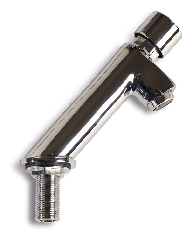 Grifo temporizado cilíndrico para lavabo - 1
