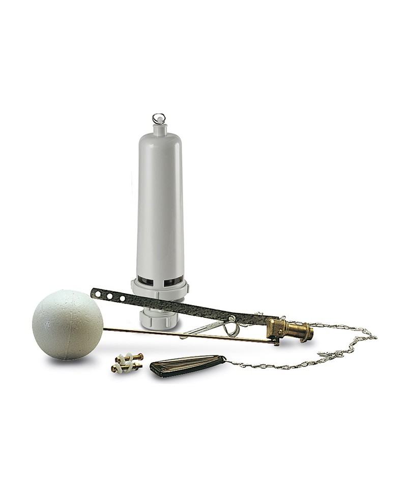 Equipo completo de mecanismos para inodoro de cisterna alta - 1