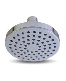 Alcachofa de ducha cromada con rótula de 1/2" - 1