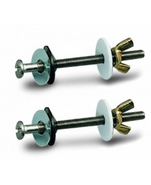 Juego de tornillos inox m6 x 80 mm. Para sujección de la cisterna al inodoro - 1