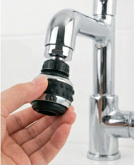 Aireador economizador orientable cromado con dos posiciones chorro/ducha h-22 y m-24 - 4