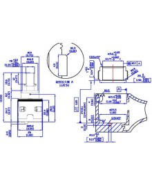 Cartucho cerámico de salida convencial para grifo monomando - 9