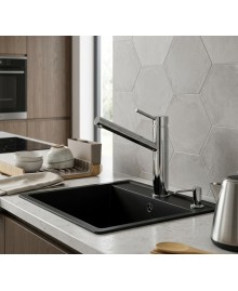 Grifo monomando "tubular" para fregadero - 4