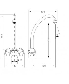 Monoblock "classic" para fregadero - 3