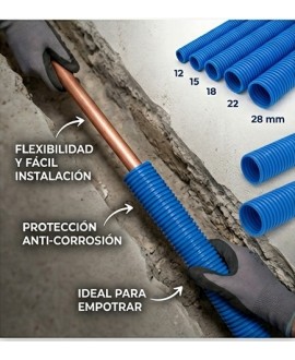 Protector para tubo - rollo de 50 mt. - - 64