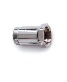 Alargadera en latón cromado de 3/4" x 40 mm. - 1