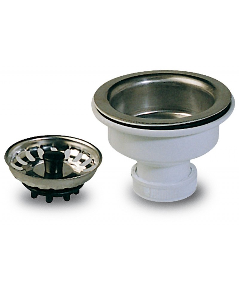 Válvula de cestillo de 113 mm. para fregadero 1 1/2 40 mm. - DUKTO -  Tienda online de accesorios de fontanería.