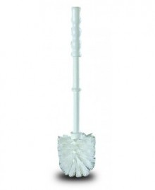 Escobilla blanca para inodoro - 1