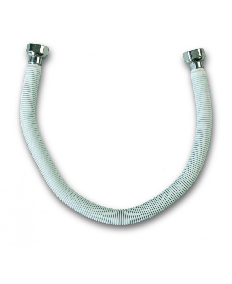 Latiguillo metálico para gas hembra-hembra 1/2 de extensible hasta 50 cm.  - DUKTO - Tienda online de accesorios de fontanería.