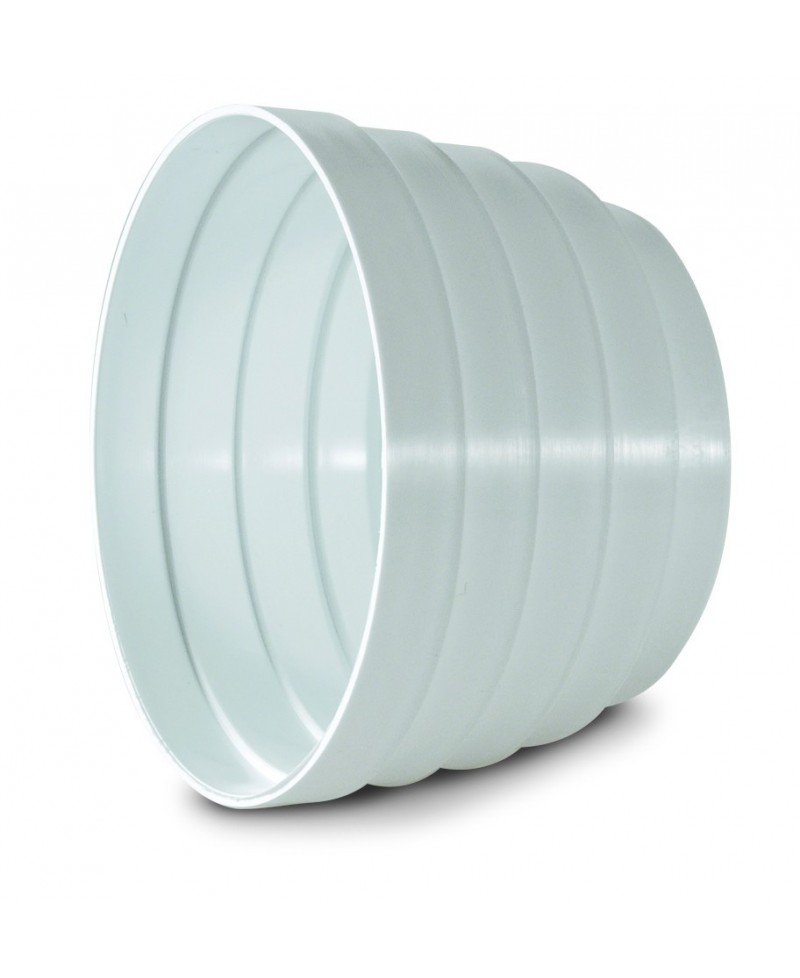 Reducción para tubos de salida de gases de 160 a 80 mm. - DUKTO - Tienda  online de accesorios de fontanería.