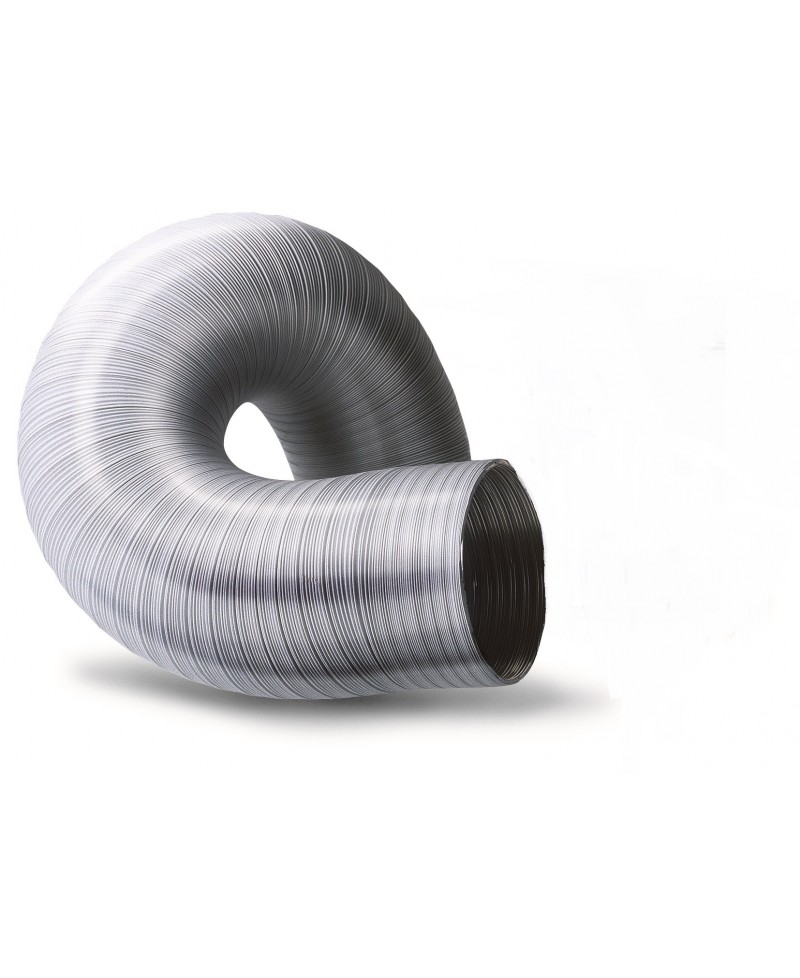 Tubo de aluminio corrugado para extracción - 1
